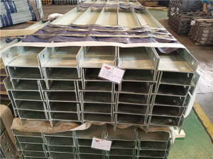 Precision Process on Steel-I Beam with punched holes