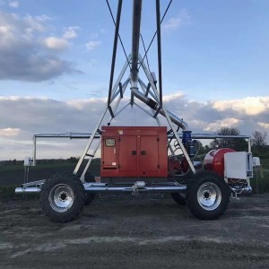 Agricultural lateral move linear irrigation systems for farms