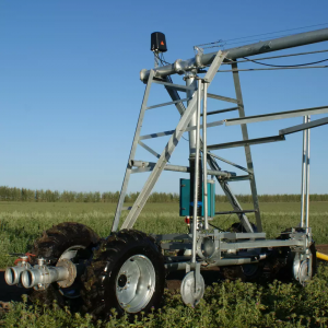 Agricultural lateral move linear irrigation systems for farms