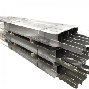 H-100mm Section Welding Rebar Steel Concrete Sleeper Retaining Wall Posts