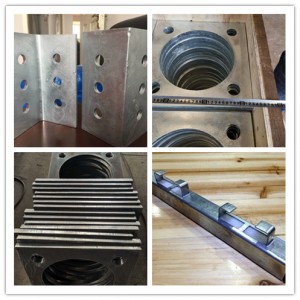 Precision Process on Steel- Steel frame for Structure