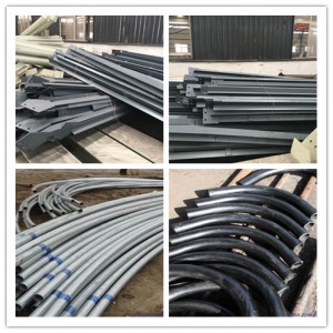 Precision Process on Steel- Steel frame for Structure