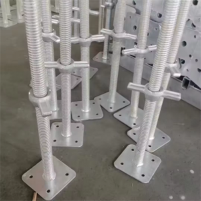 Today’s introduction :  Galvanized Hollow and Solid Scaffolding Adjustable Jacks Base