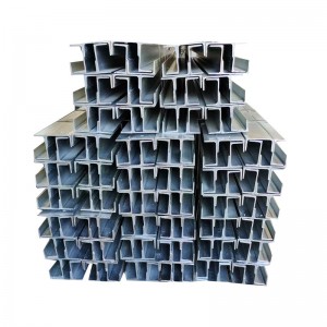90 Degree Corners Galvanised Welded Channels Steel Retaining Wall Post