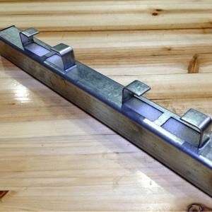 Precision Process on Steel-C Channel with welded legs