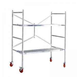 Foldable scaffolding construction scaffolding platform system