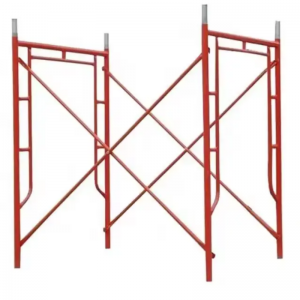 Ladder Frame Scaffolding Q235 Steel For Construction