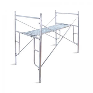Ladder Frame Scaffolding Q235 Steel For Construction
