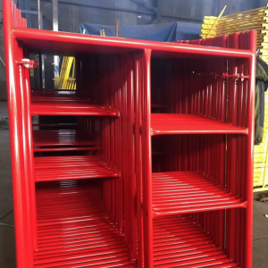 Building Material Ladder Frame scaffolding for construction