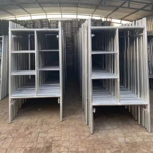High Quantity Galvanized Frame Scaffolding