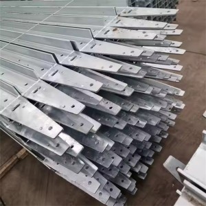 Durable Galvanized Timber Fence Bracket for Steel Retaining Walls