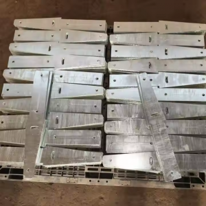 Durable Galvanized Timber Fence Bracket for Steel Retaining Walls