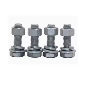 class 4.8 hot dip galvanized /electrical galvanized hex head bolts and nuts