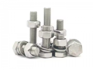 stainless steel/carbon steel outer hexagonal bolt and nut set bolt