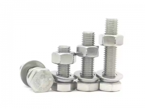 stainless steel/carbon steel outer hexagonal bolt and nut set bolt