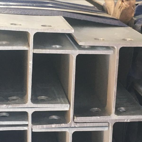 Precision Process on Steel-I Beam with punched holes Featured Image