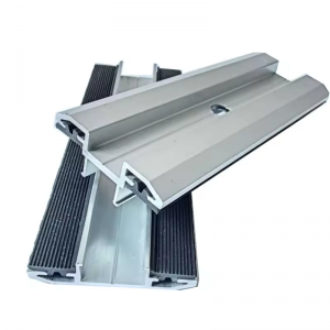 High Quality Aluminum Pv Mounting Thin Film Frameless Solar Panel Clamp