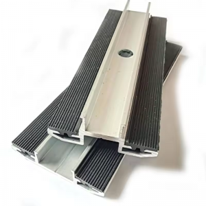 High Quality Aluminum Pv Mounting Thin Film Frameless Solar Panel Clamp
