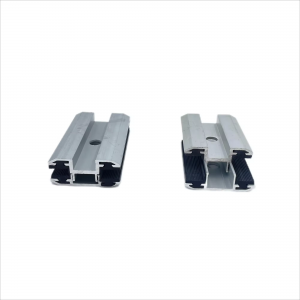 High Quality Aluminum Pv Mounting Thin Film Frameless Solar Panel Clamp