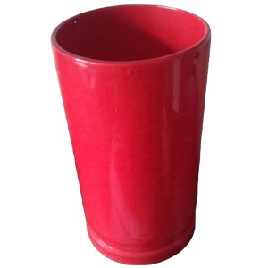 Astm a795 red powder coated steel pipe for fire fighting system