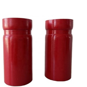 Red paint for automatic q235 fire sprinkler system steel pipe astm a795 red powder coated steel pipe for fire fighting