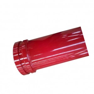 Powder coated galvanized steel pipe