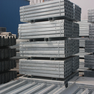 Galvanized highway guard rail highway barrier