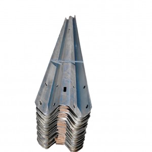 Galvanized highway guard rail highway barrier