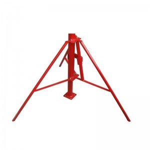 Scaffolding Prop Tripod Galvanized Adjustable steel prop