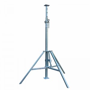 Scaffolding Prop Tripod Galvanized Adjustable steel prop