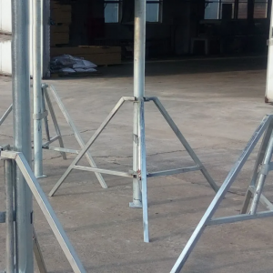 Galvanized Scaffolding Steel Prop Heavy Duty Adjustable Scaffolding Tripod