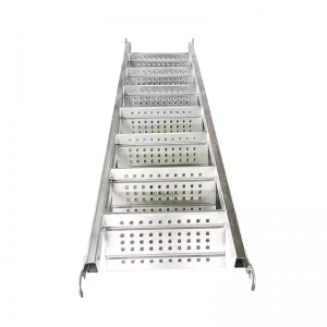 Q235 Scaffold Staircase Galvanized Steel Plank Metal Ladder