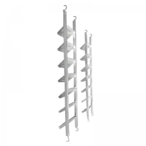 Galvanized Scaffolding Ladder Beam Steel Step Ladder with Hook