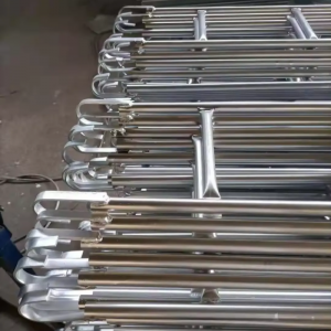 Galvanized Square Round Steel Tube Climb Step Stair