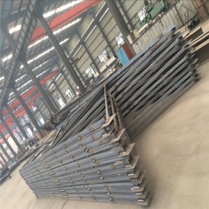 Precision Process on Steel- Steel frame for steel structure