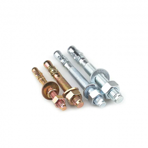 Manufacturer’s wholesale fastener Galvanized M3 to M20 Zinc Plated Expansion Wedge Anchor bolt With nut and washer