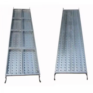 Hot-Dip Galvanized Metal Plank for Secure Safety Platforms Scaffolding Plank