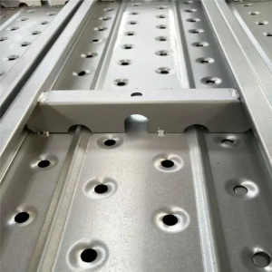 Hot-Dip Galvanized Metal Plank for Secure Safety Platforms Scaffolding Plank