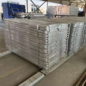 Scaffolding Aluminium steel Plank Board with Hooks