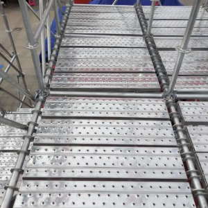 Galvanized Scaffolding catwalk scaffold walk boards Sheeting Steel Plank