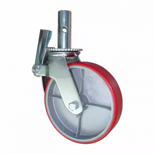 Frame Scaffolding Accessories Adjustable Scaffolding Caster  Wheels