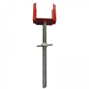 Construction Scaffolding Steel Props Accessories ForkHead 4 Ways Head