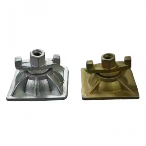 Concrete Formwork Tie Rod Galvanized Scaffolding Wing Nut