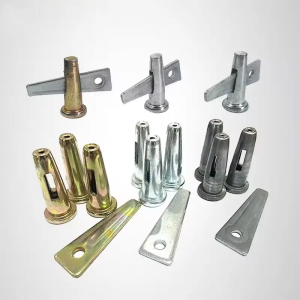 Formwork Accessories Galvanized Bolt Round Head Pin and Wedge