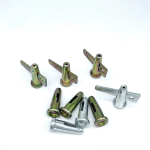 Formwork Accessories Galvanized Bolt Round Head Pin and Wedge