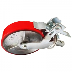 Heavy Duty Scaffolding Swivel Caster Wheel with Brake