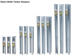 Galvanzied Retaining Wall H Post for Sleeper