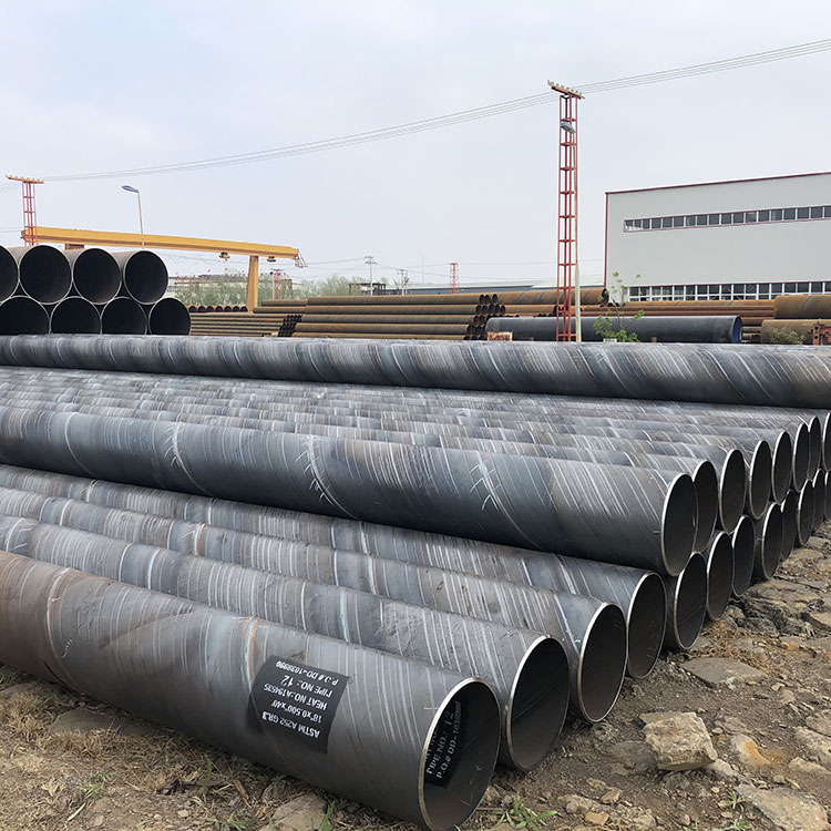 Factory best selling China Welded SSAW Hasw Steel Tube & Black Spiral Steel Pipe