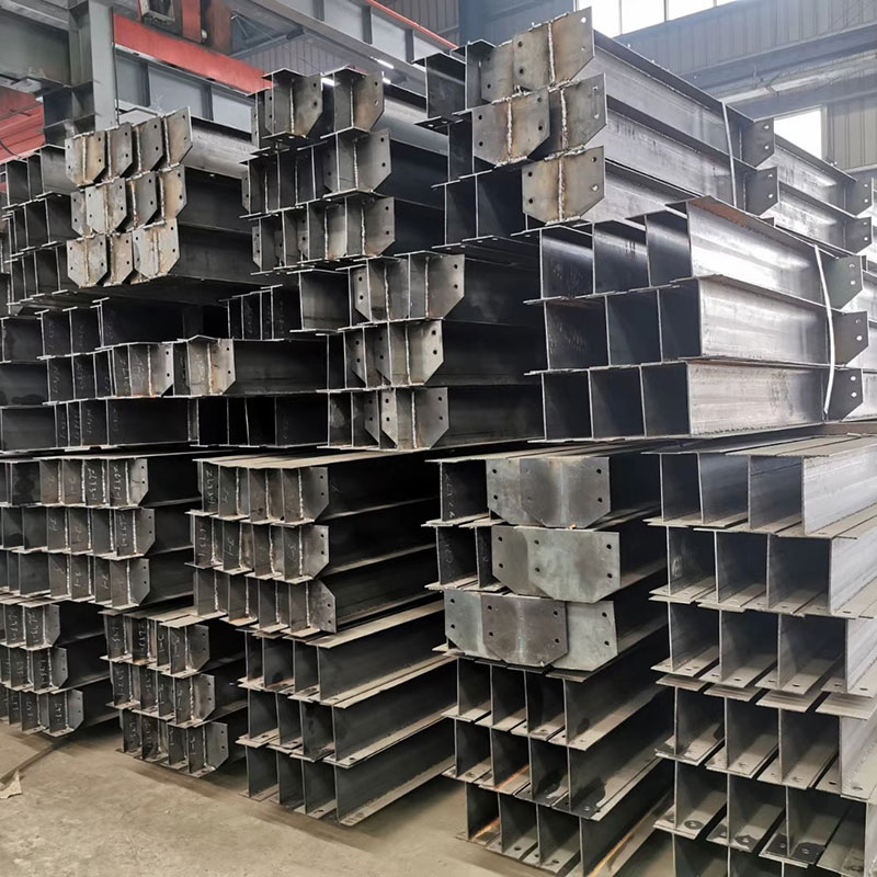 Welded post for Steel structure