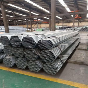 Round Steel Screw Guard Tubing for Solar Tracking System